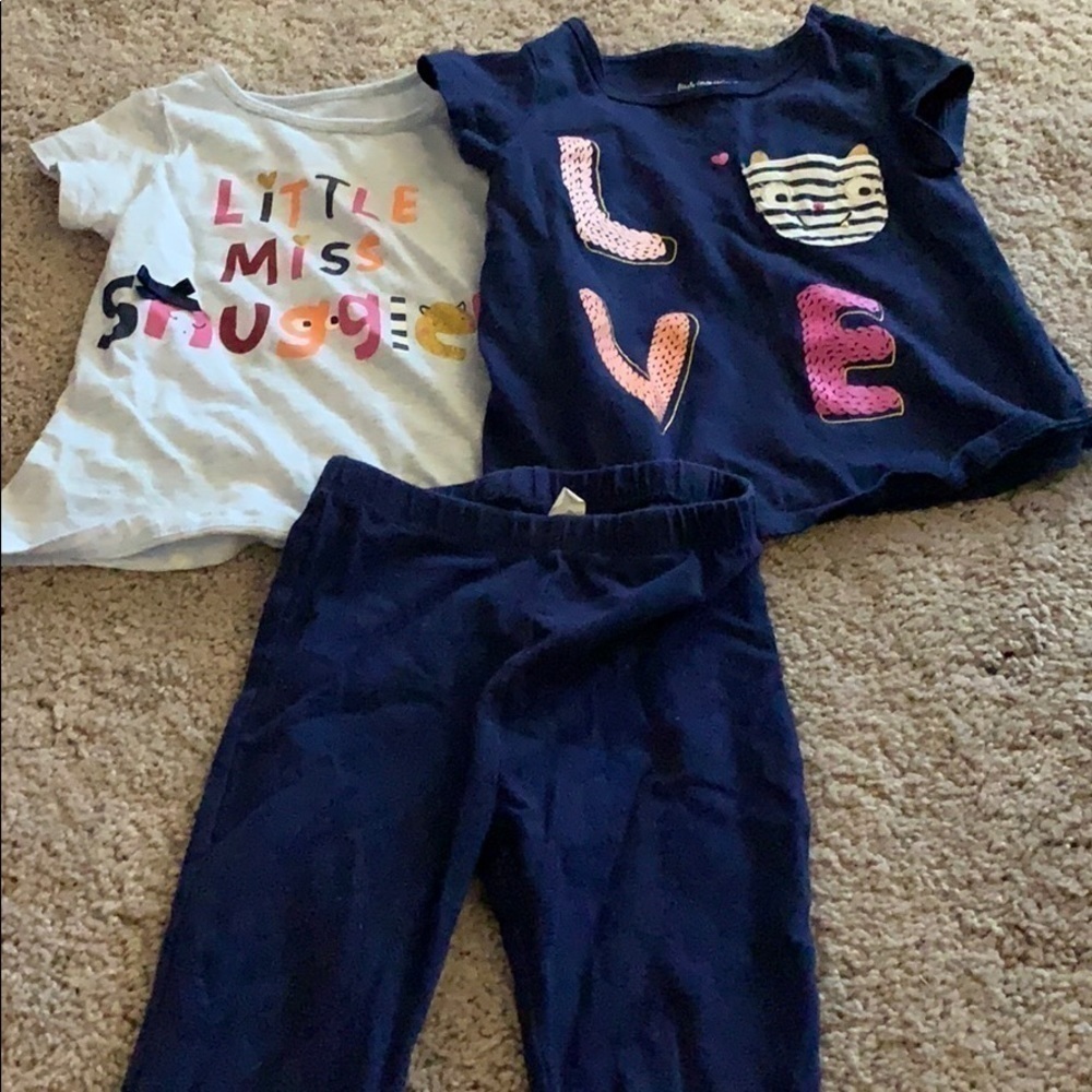 EUC Baby Girl’s Matching Set